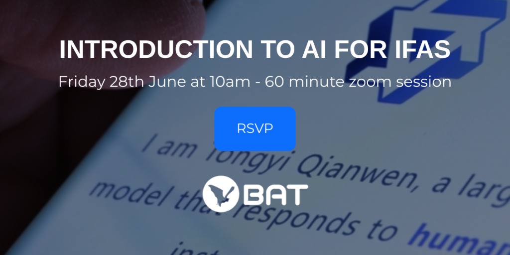 BAT TO RUN SEMINAR ON AI