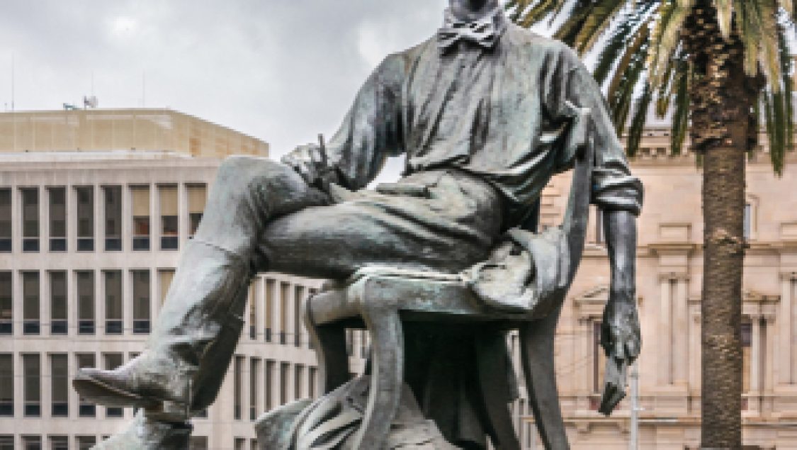 Melbourne,,Australia,-,November,16,,2009:,Closeup,Of,Bronze,Adam